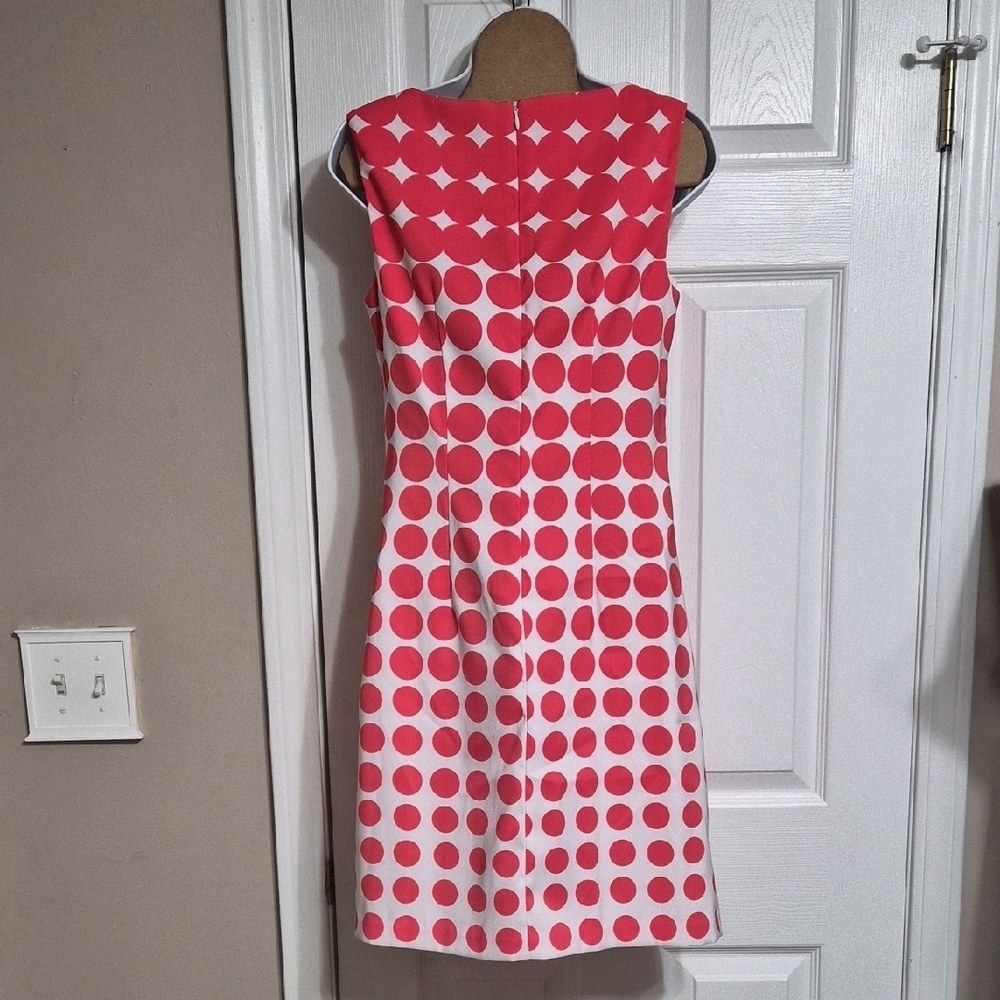 Alyx Pink and White Polka Dot Mini Dress - Picture 5 of 9